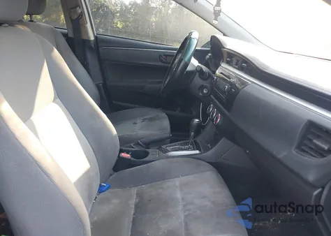 2015 Toyota Corolla L из США, поврежденный, VIN 2T1BURHE0FC464065